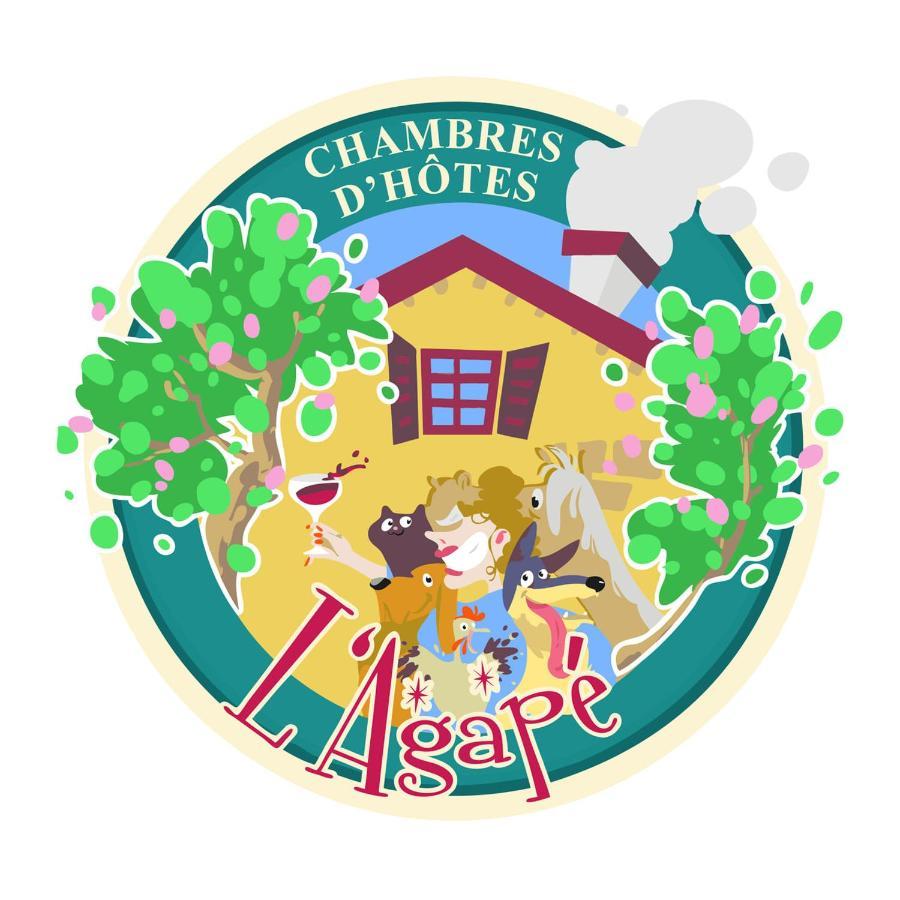 Chambres D Hotes L'Agape Saint-Martial-sur-Isop Экстерьер фото